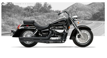 Kompletný výfukový systém American Classic II pre Honda Shadow Aero 750 (2008-12) čierny