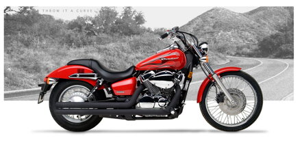 Kompletný výfukový systém American Classic II pre Honda Shadow Spirit 750 C2 (2007-09) čierny
