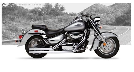 Kompletný výfukový systém American Classic II pre Suzuki C90 (2005-10)