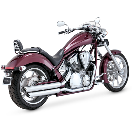 Kompletný výfukový systém "TWIN SLASH" pre  pre motocykle Honda VT1300 Fury