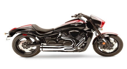 Výfukový systém "Short Velocity pro" pre Suzuki M109R (2006-2019) chróm