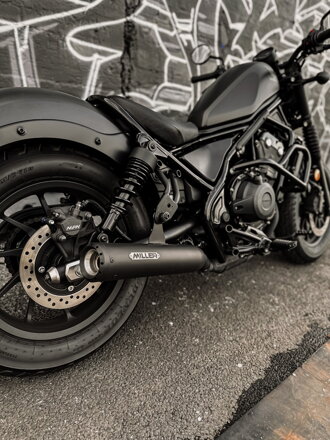 Miller - Homologizovaná koncovka výfuku pre Honda Rebel CMX 500 2017-2020