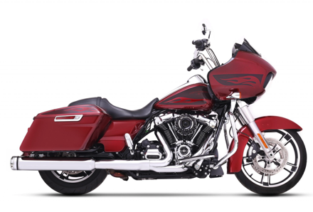 Chrómovane tlmiče výfukov Rinehart Racing SLIP-ON  4,5" pre Harley-Davidson Touring 2017 -