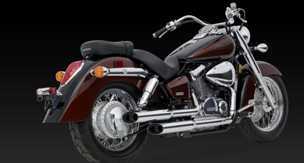 Výfukový systém Cruzers pre motocykle HONDA VT 750 Shadow Aero / Spirit