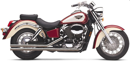 Kompletny výfukový systém pre motocykle Honda Shadow VT750 C2 Ace