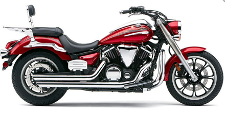 Výfukový systém pre motocykle Yamaha XVS 950 Midnight Star (V-Star 950 / Tourer) 