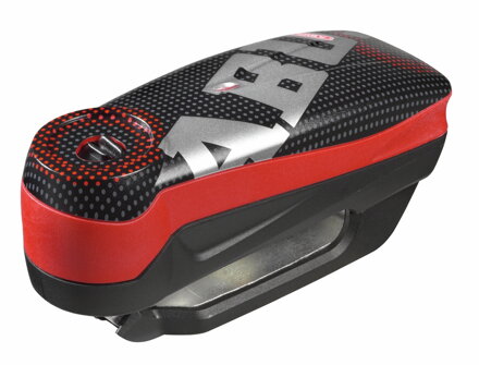 Zámok s alarmom na brzdový kotúč Detecto 7000 RS1 Pixel red