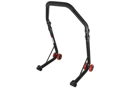 UNIVERZÁLNY PREDNÝ STOJAN NA MOTOCYKLE - čierny