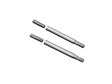 Náhradná nožička zrkadlá 100mm Highway Hawk, Ľavá i Pravá strana motocykla, chróm (1ks) 91-7811