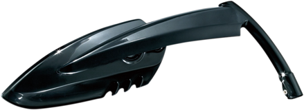 Čierne motocyklové zrkadlá Kuryakyn Scythe - pár (2ks)