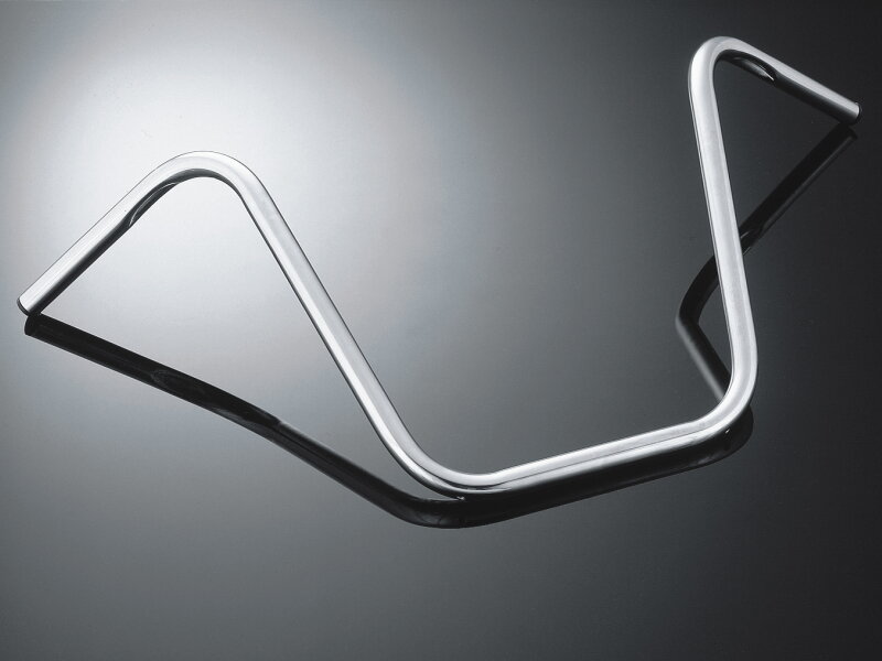 Oceľové riadidlá APEHANGER 22mm / 90cm, chróm 55-217