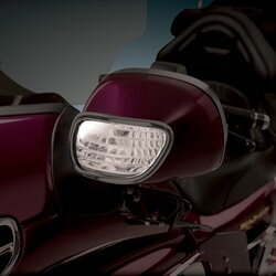 PREDNÉ SMEROVKY S BIELYM SKLOM HONDA GL1800