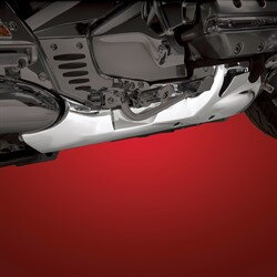 CHRÓMOVANÝ SPODNÝ KRYT MOTORA S VENTILÁCIOU