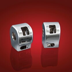 Chrómované krytky prepínačov pre Kawasaki VN1600 Classic/Nomad