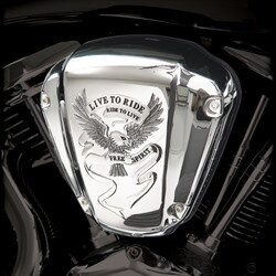 Chrómovaný kryt vzduchového filtra pre Kawasaki VN2000