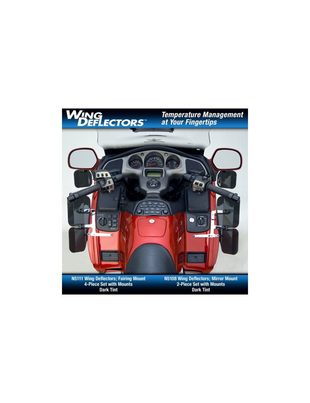 VETERNÝ DEFLEKTOR - DYMOVÝ HONDA GL1800