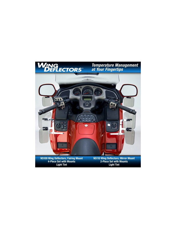 VETERNÝ DEFLEKTOR - ČÍRY, MODEL BEZ AIRBAGU HONDA GL1800