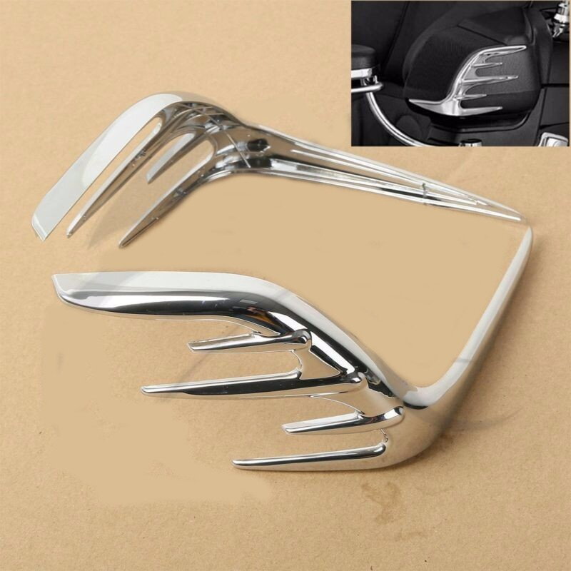 CHRÓMOVANÉ KRYTY NA REPRODUKTORY SPOLUJAZDCA HONDA GL1800