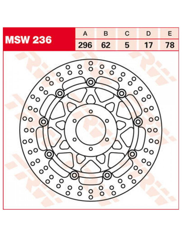 BRZDOVÝ KOTOUČ HONDA GL1800