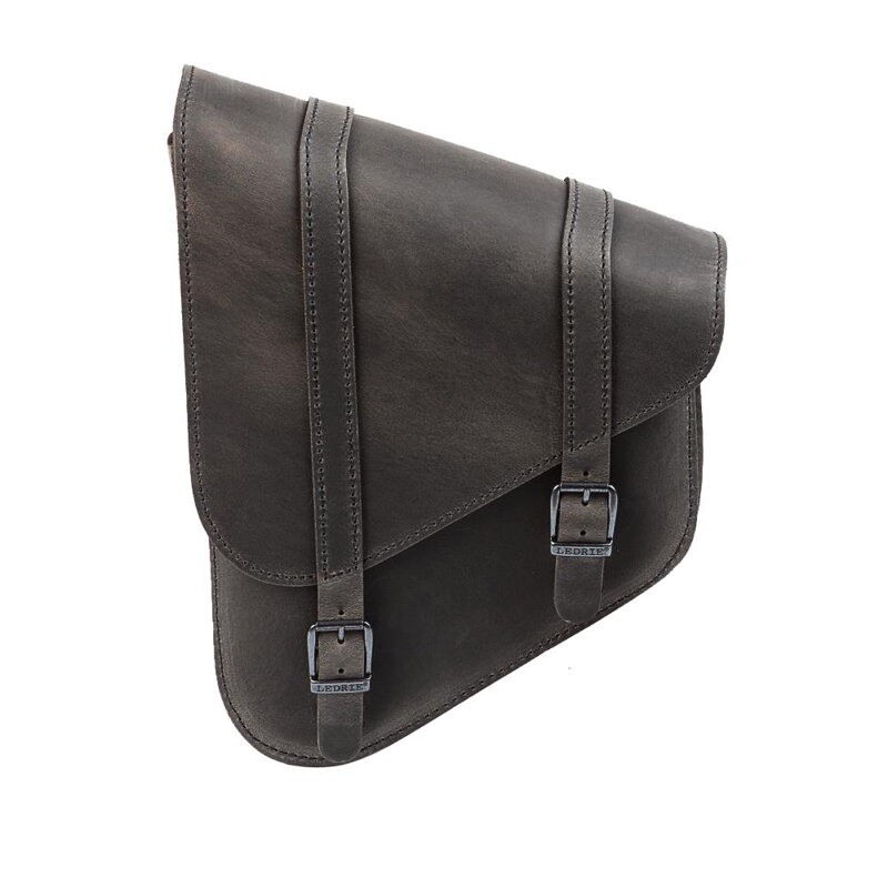 Bočná brašňa X - hnedá koža