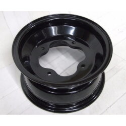 Hliníkový ráfik 10x5 4/156 3+2 predný 4mm, čierny