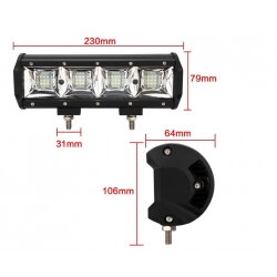 LED panelový pás 9" 108W combo E9 schválenie