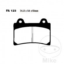 Brzdové doštičky poloSinter V EBC Pre Yamaha XV 1600 Wild Star / XV 1700 Road Star 1999-2005