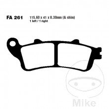 Brzdove dosticky Sinter EPFA EBC pre Honda VTX 1800 2001-2006