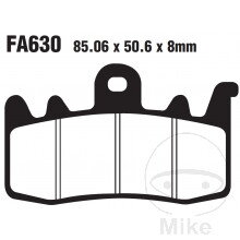 Brzdové doštičky Sinter GPFAX EBC alebo 7870123  pre BMW R1250 GS 2019-2023