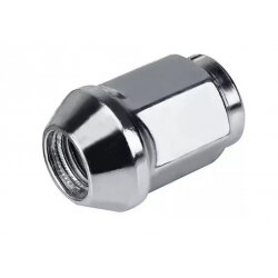 Chrómovaná kónická matica pre zliatinové ráfiky M10x1,25 s 17mm kľúčom 13204