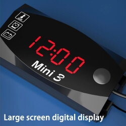 Elektronický teplomer Mini 3 červený