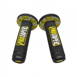 Gumové rukoväte riadidiel Protaper ATV, čierna a žltá