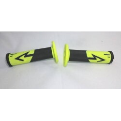 Mäkké gumené rukoväte štvorkolky čiernej a žltej farby