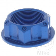 Matka krku riadenia M24X1.00 mm Alu modrý pre Honda VT750 C2 RC44  Aero 1997-2002