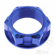 Matka krku riadenia M28X1.00 mm Titan modrý pre XV 1700 Warrior