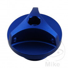 Nalievacia skrutka M20X1.50 mm Alu modrý  pre Suzuki VS800 Intruder 1992-2000