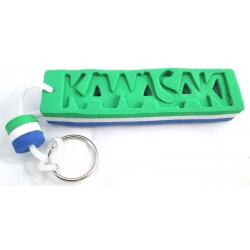 Nepotopiteľná penová kľúčenka Kawasaki