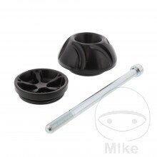 padací rám predná os zadná EVT čierna  pre BMW R1200GS 2004-2007 (72kw verzia)