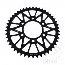 Rozeta ALU 46Z pre reťaz 520 čierna JT vnútorný priemer 080 rozstup dier 104  pre Honda GoldWing GL1800 2018-2024