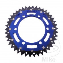 Rozeta DUA 42Z pre reťaz 525 modrá ZF vnútorný priemer 110 rozstup dier 130 pre Yamaha MT10 N78 2022-2025 