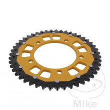 Rozeta Dual 47Z typ 525 zlatá ZF vnútorný priemer 112 rozstup dier 138  pre Honda CMX 1100 Rebel 2021-2024 