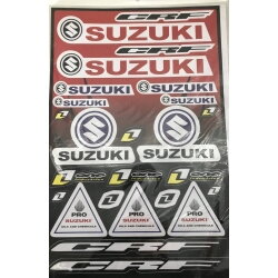 Sada nálepiek na Suzuki červená A3 429x300mm