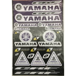 Sada nálepiek Yamaha modrá A3 429x300mm