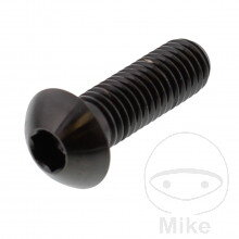 Skrutka brzdového kotúča JMP Bolt M8X1.25 mm 25 mm Titan čierna farba pre Yamaha XVS 1300 Midnight Star 2007-2016