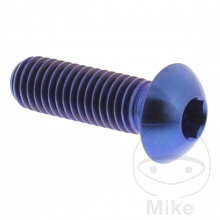 Skrutka Brzdový kotúč M8X1.25 mm 25 mm Titan blau pre BMW R1150GS 1999-2005