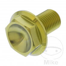 Skrutka os M14X1.5 mm 22 mm Titan gold pre Honda VTX 1300 2003-2007