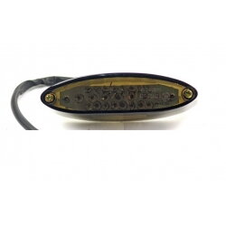 Univerzálna zadná lampa na športové štvorkolky, dymové sklo