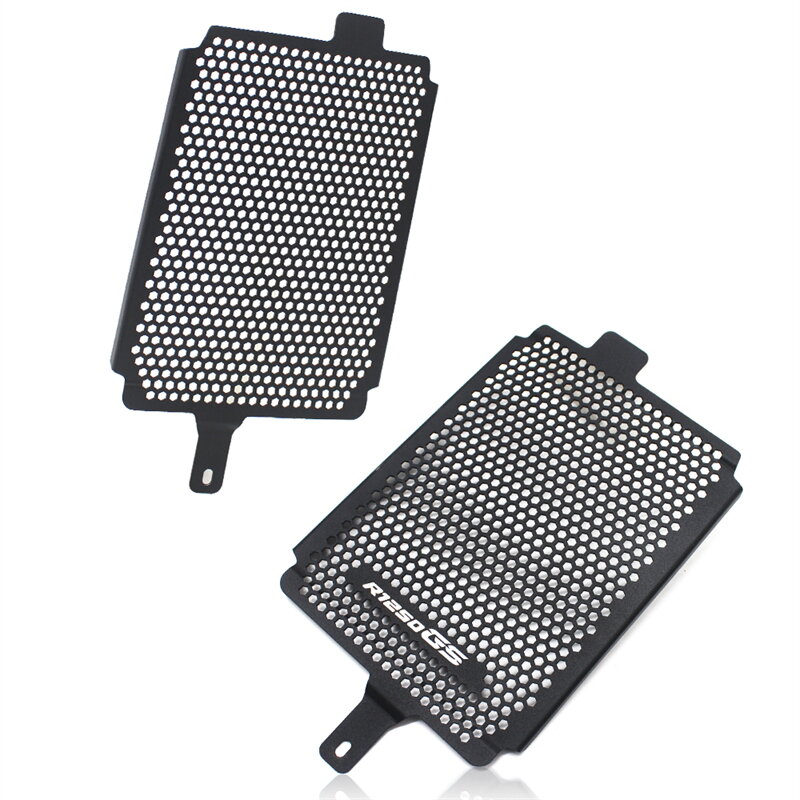 Čierne kryty chladiča pre BMW R1200GS / R1250GS