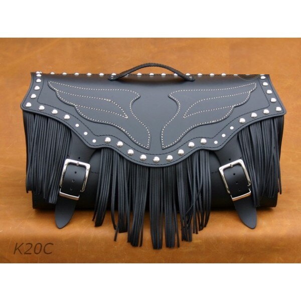 Kožená zadná brašňa - kufor - 1ks (K20C)