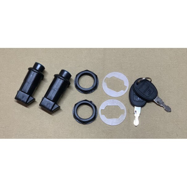 Sada náhradných zámkov pre plastové bočné kufre